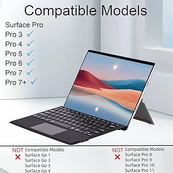 KI様　surface Amazon.com: Surface Pro Keyboard, Magnetic Wireless Type
